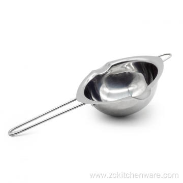 Stainless Steel 201 Wax Candy Chocolate Melting Bowl